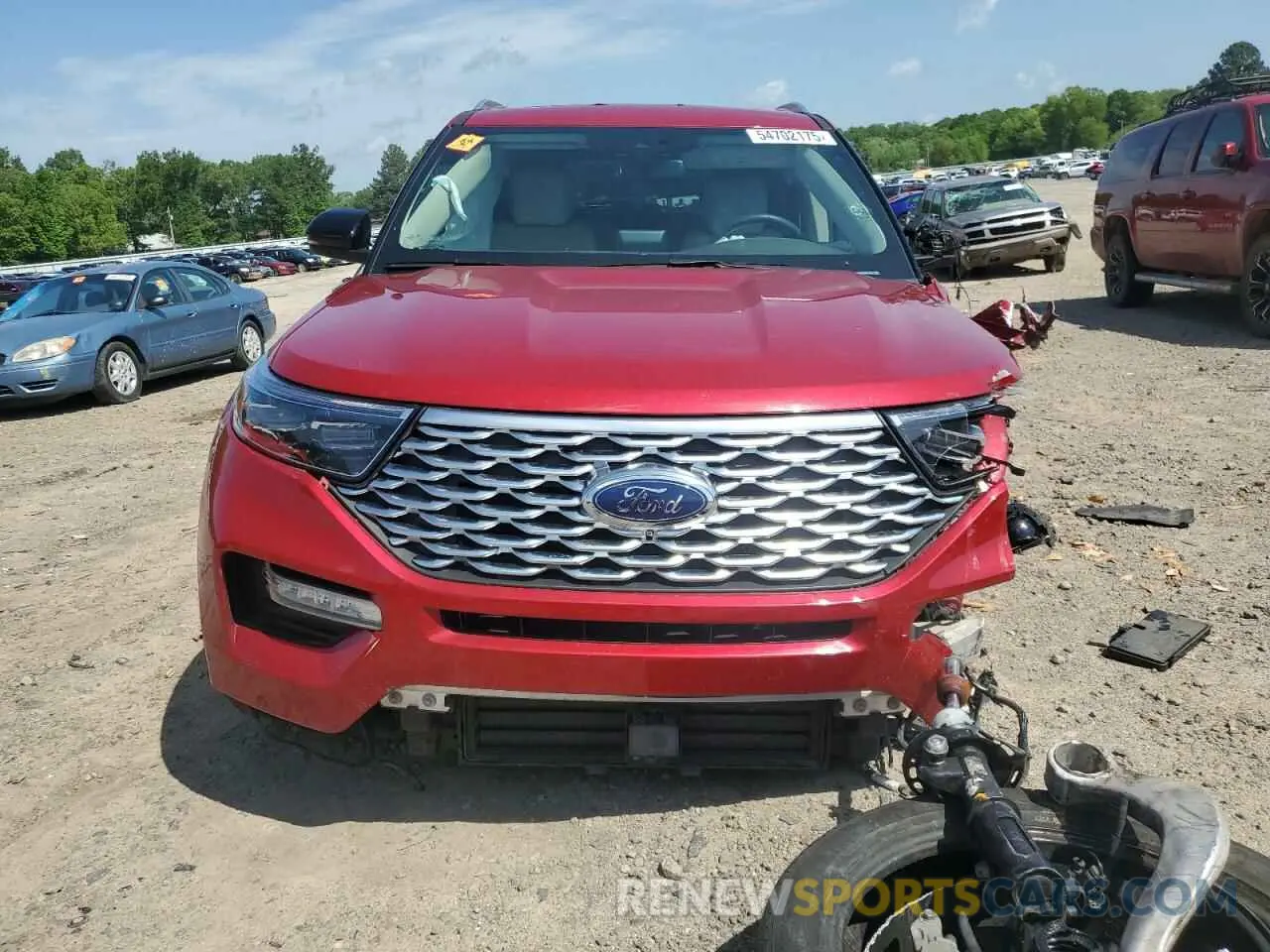 5 fotografías del automóvil dañado 1FM5K8HC9NGA75383 FORD EXPLORER 2022