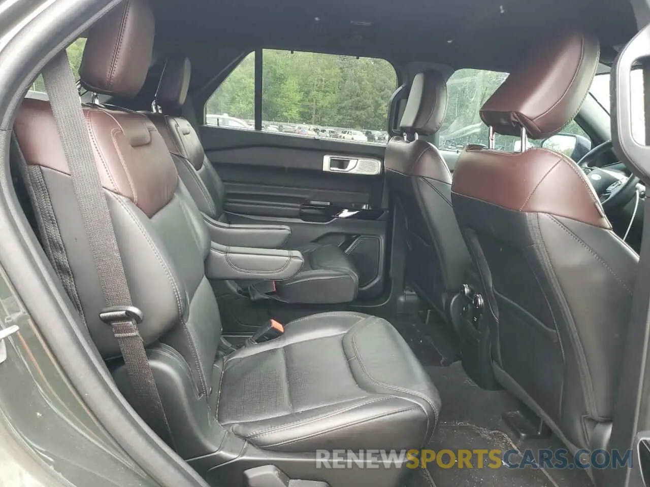 11 fotografías del automóvil dañado 1FM5K8HW0NNA08189 FORD EXPLORER 2022