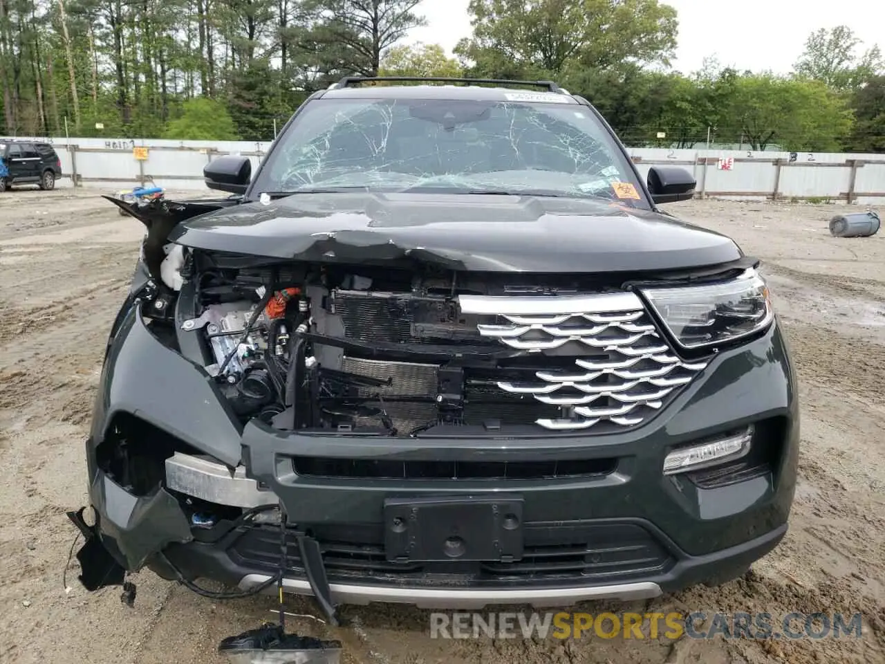 5 fotografías del automóvil dañado 1FM5K8HW0NNA08189 FORD EXPLORER 2022