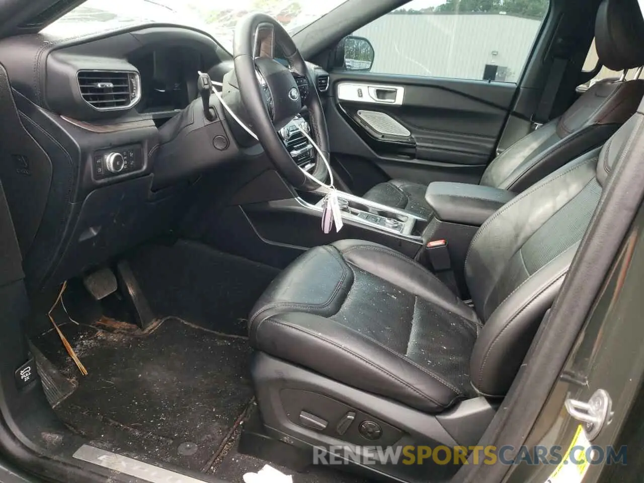 7 fotografías del automóvil dañado 1FM5K8HW0NNA08189 FORD EXPLORER 2022