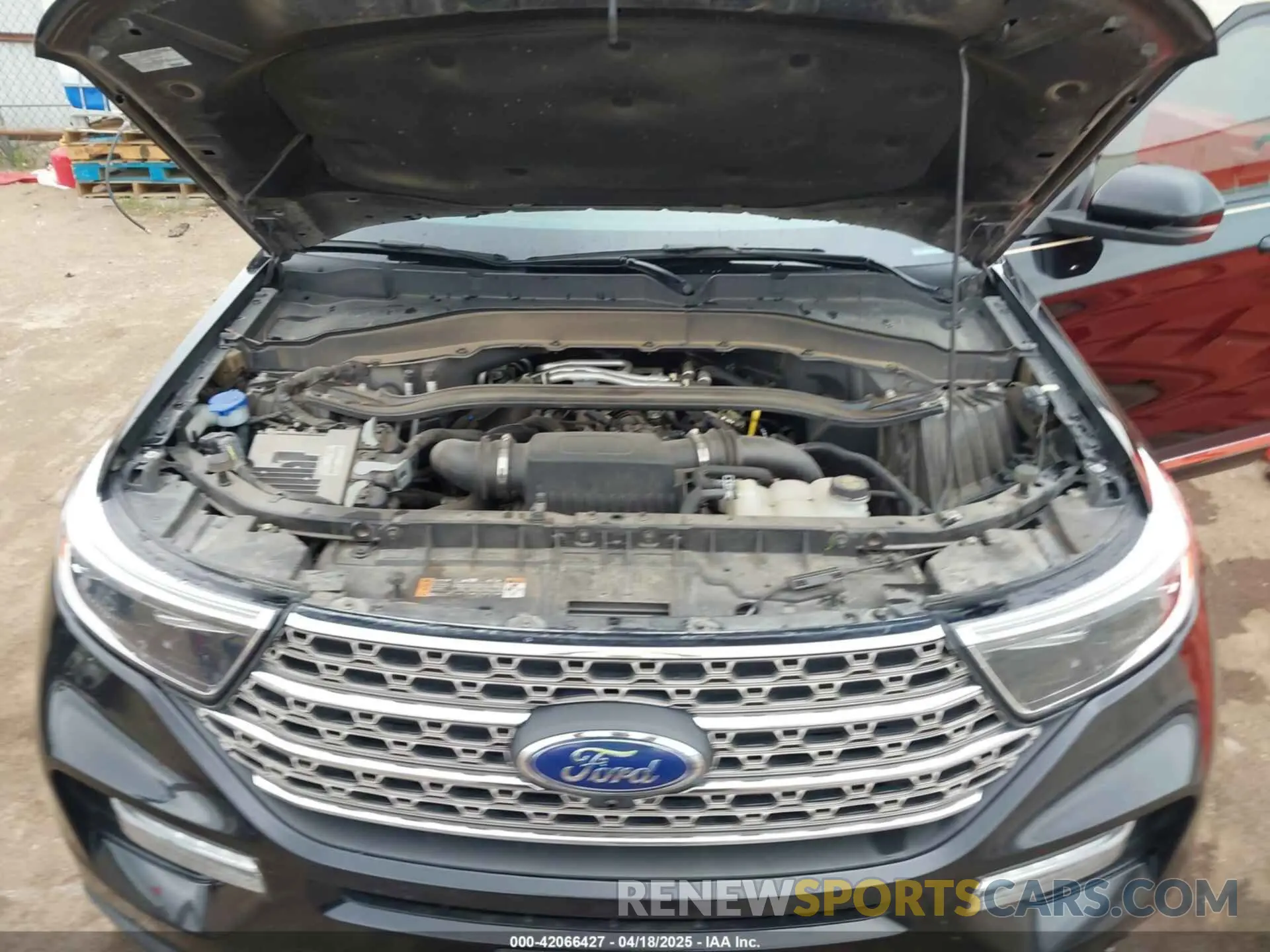 10 fotografías del automóvil dañado 1FM5K8LC5NGA34787 FORD EXPLORER 2022