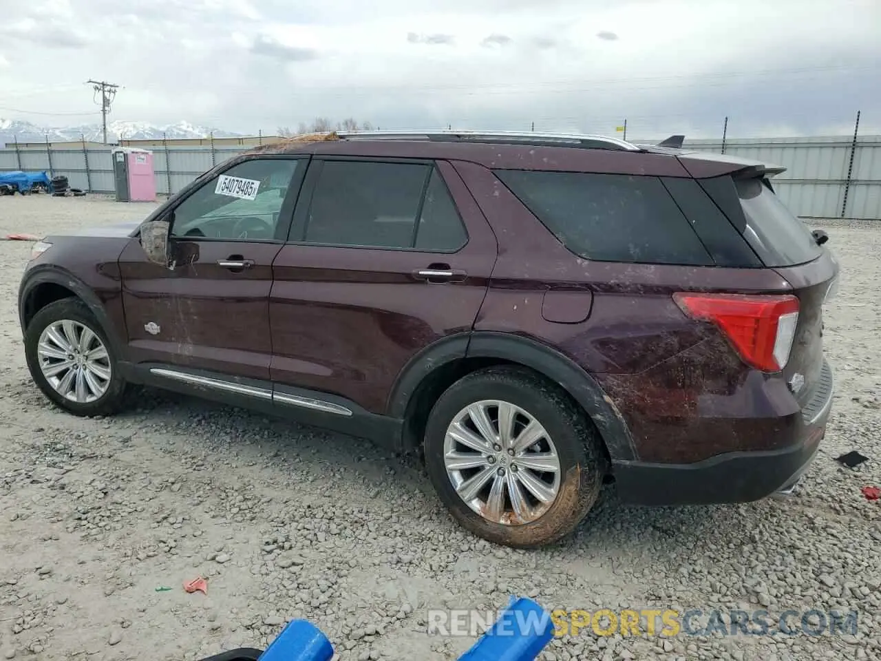 2 fotografías del automóvil dañado 1FM5K8LC9NGA53455 FORD EXPLORER 2022