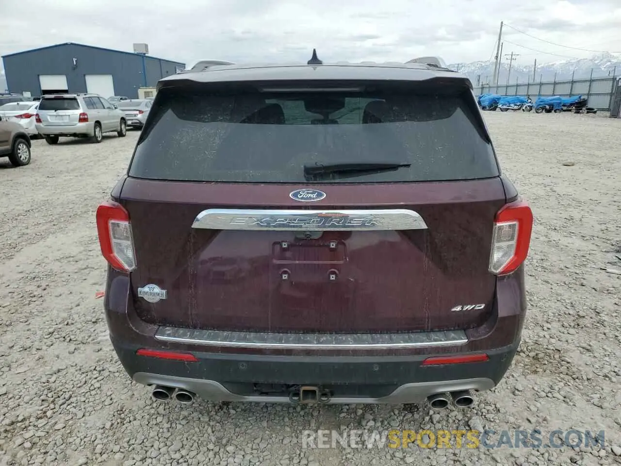 6 fotografías del automóvil dañado 1FM5K8LC9NGA53455 FORD EXPLORER 2022
