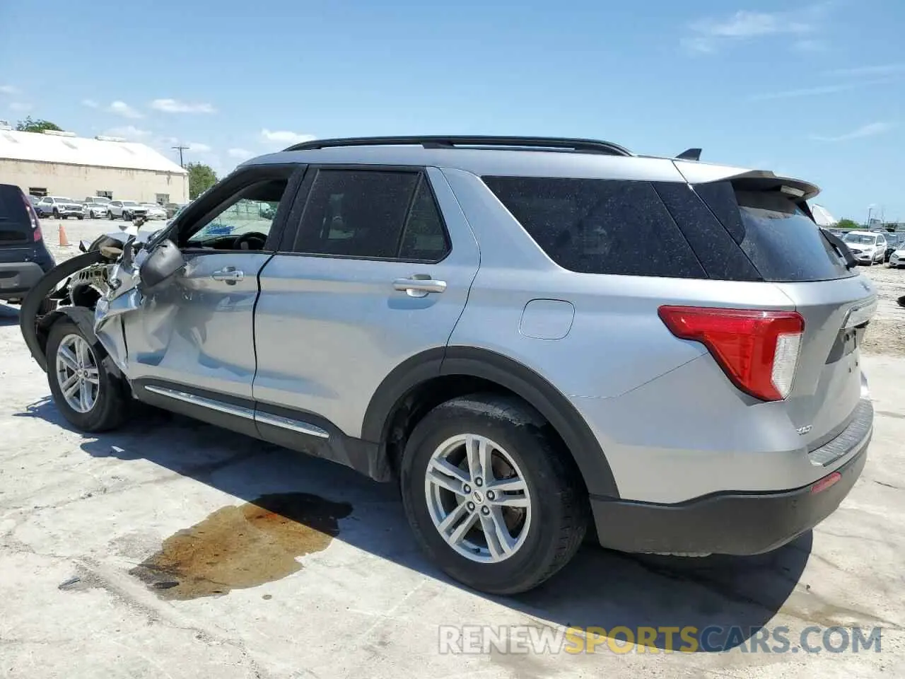 2 fotografías del automóvil dañado 1FMSK7DH0NGA45039 FORD EXPLORER 2022