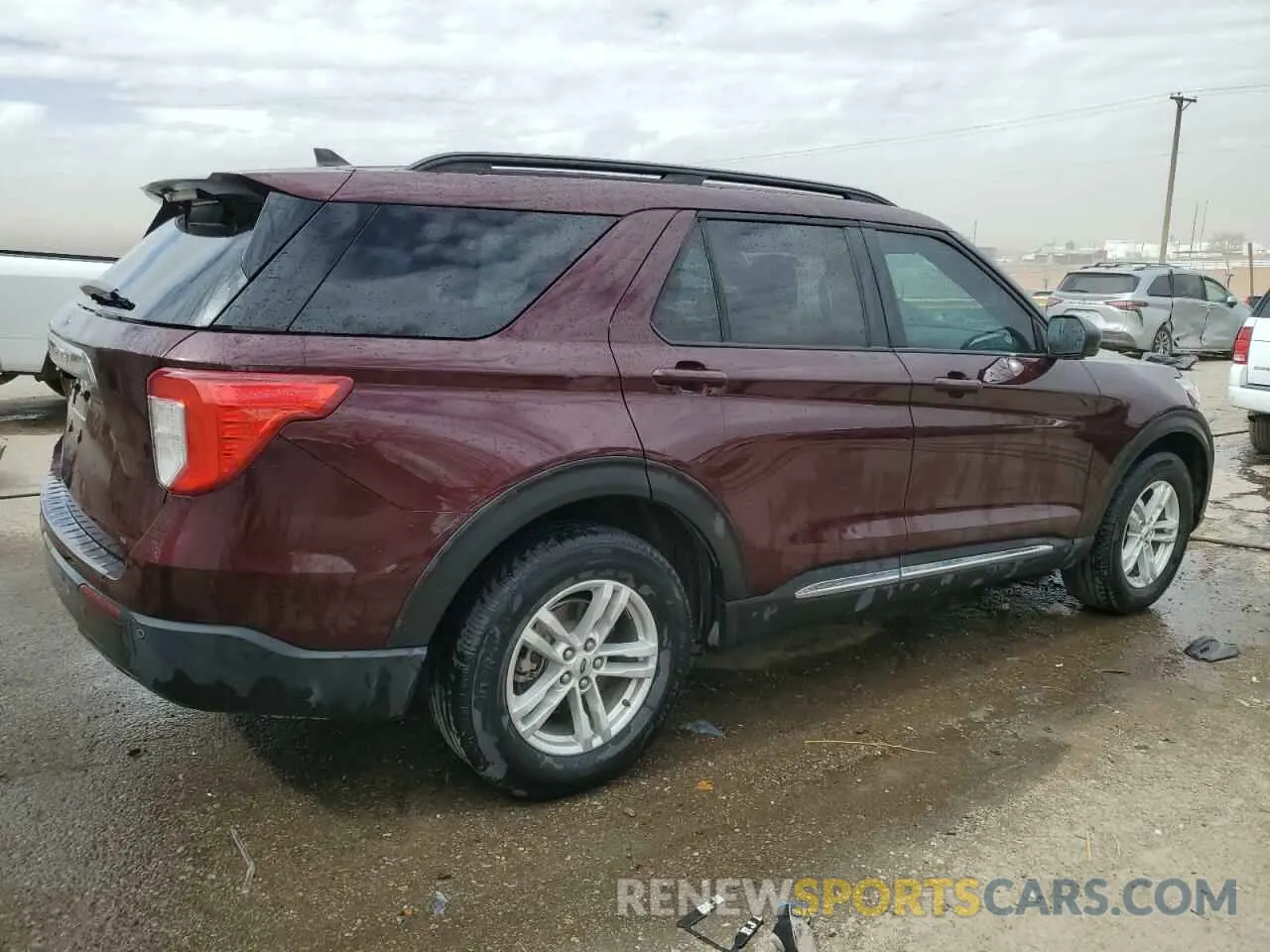 3 fotografías del automóvil dañado 1FMSK7DH1NGA32848 FORD EXPLORER 2022