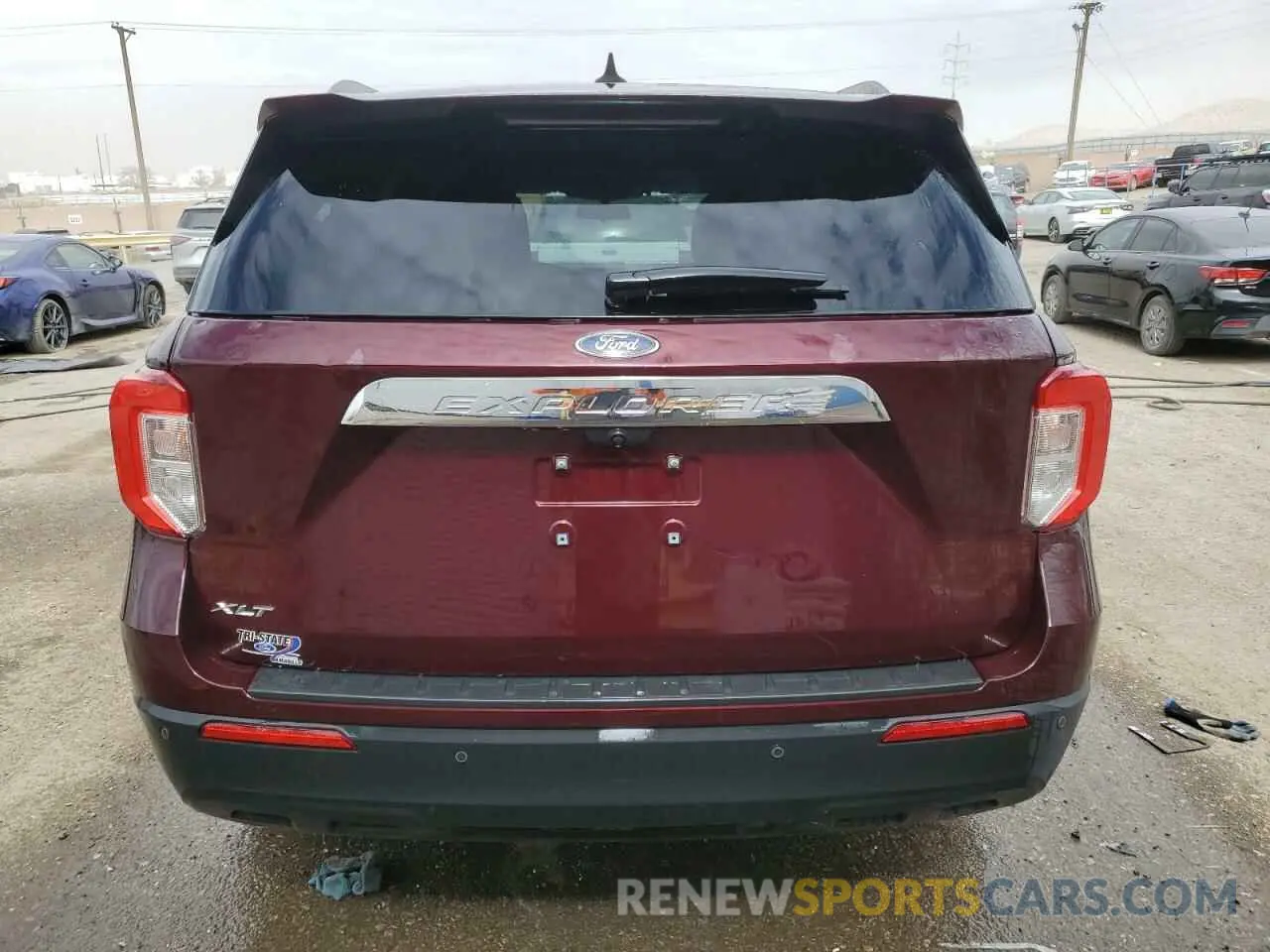 6 fotografías del automóvil dañado 1FMSK7DH1NGA32848 FORD EXPLORER 2022