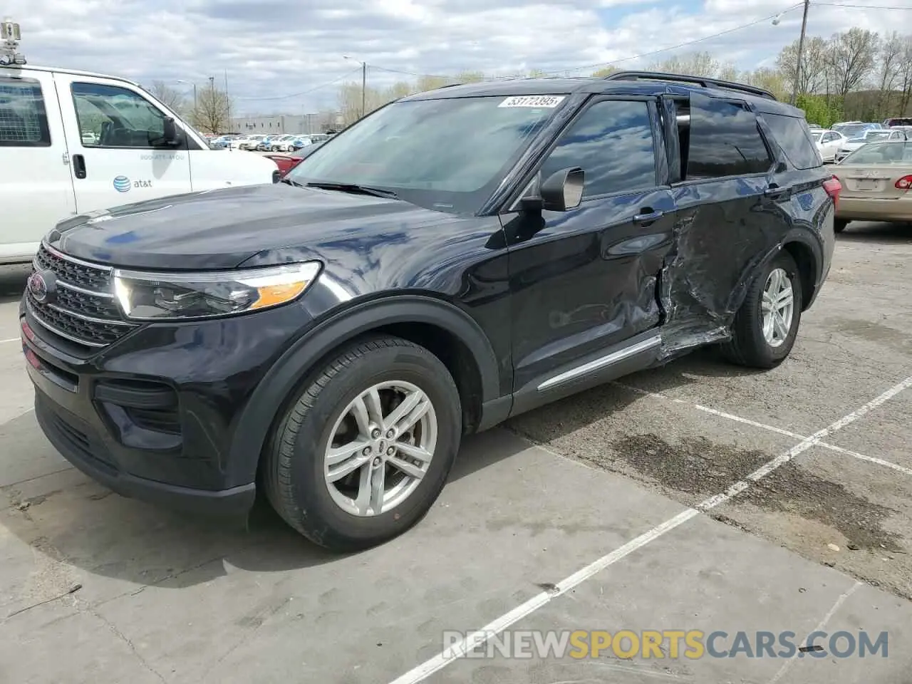 1 fotografías del automóvil dañado 1FMSK7DH2NGA12477 FORD EXPLORER 2022