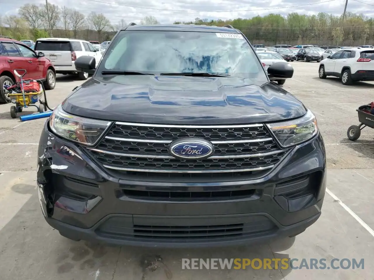 5 fotografías del automóvil dañado 1FMSK7DH2NGA12477 FORD EXPLORER 2022