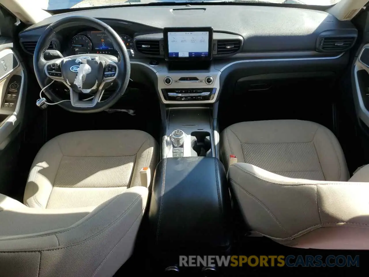 8 fotografías del automóvil dañado 1FMSK7DH2NGA86322 FORD EXPLORER 2022