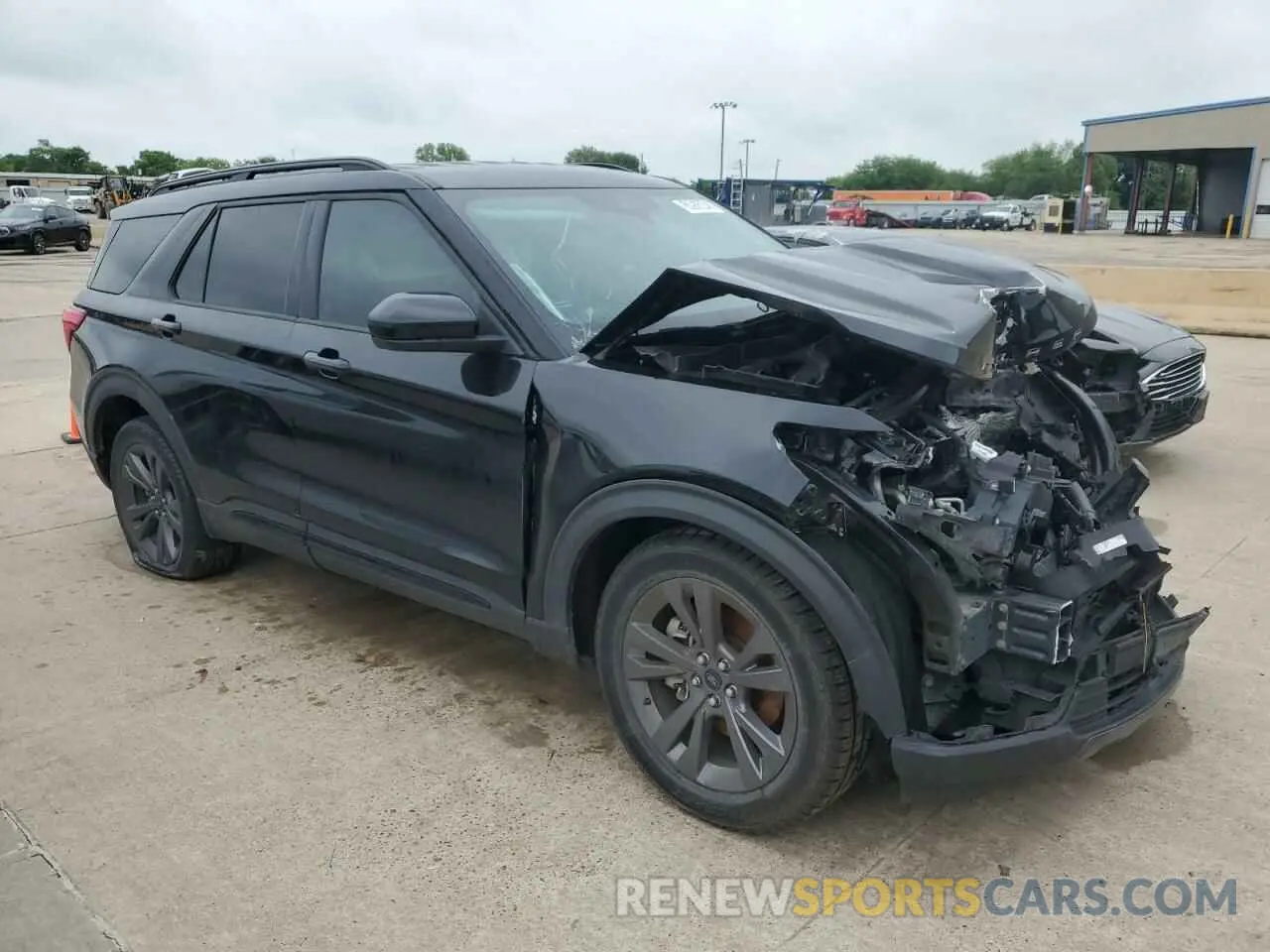 4 fotografías del automóvil dañado 1FMSK7DH3NGC42481 FORD EXPLORER 2022