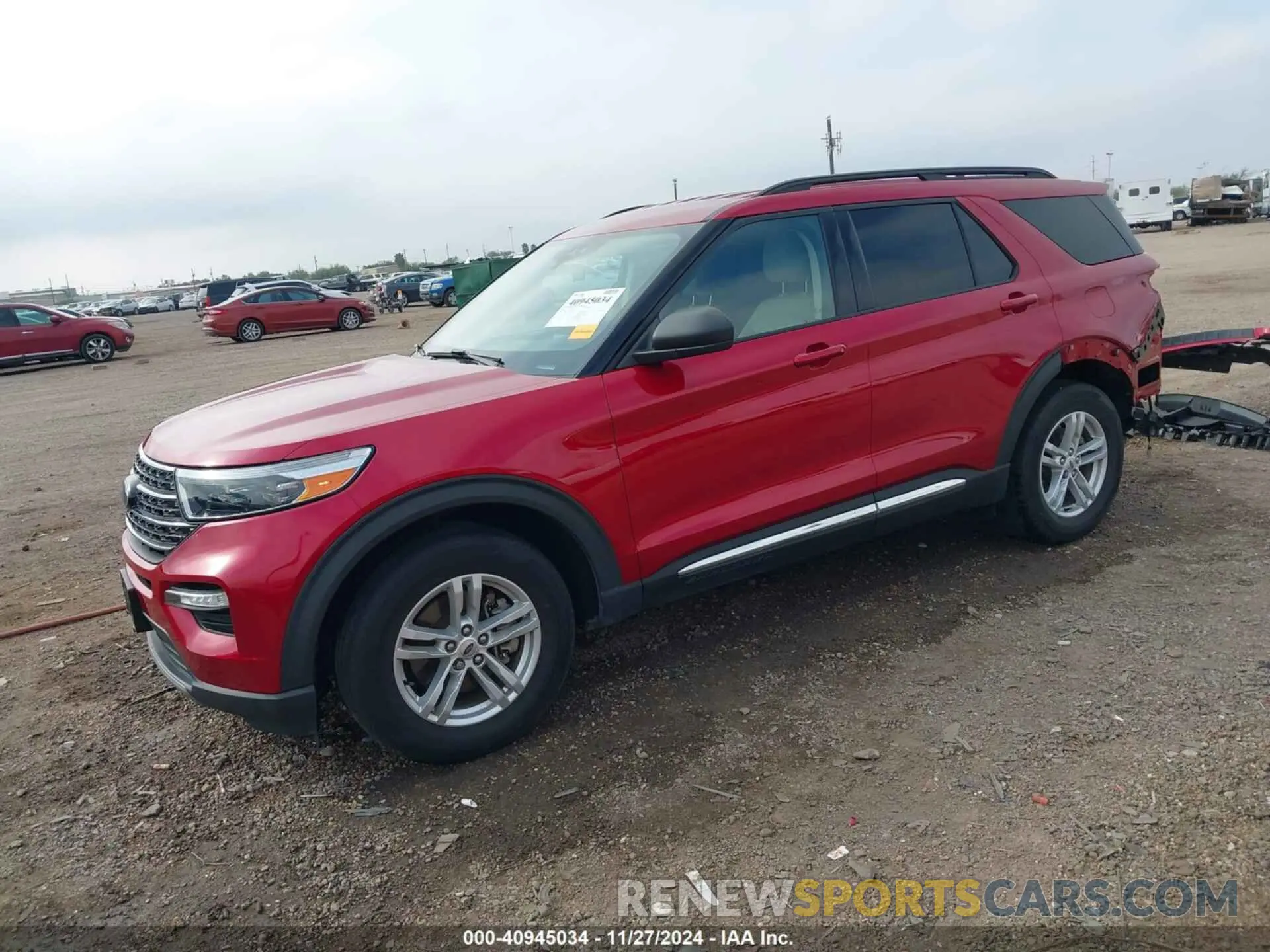 2 fotografías del automóvil dañado 1FMSK7DH4NGB04254 FORD EXPLORER 2022