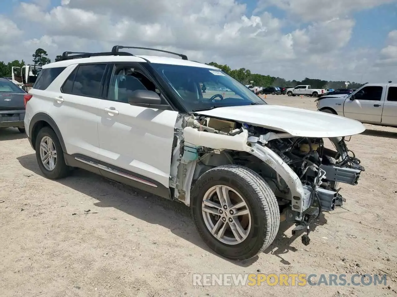 4 fotografías del automóvil dañado 1FMSK7DH6NGB06149 FORD EXPLORER 2022