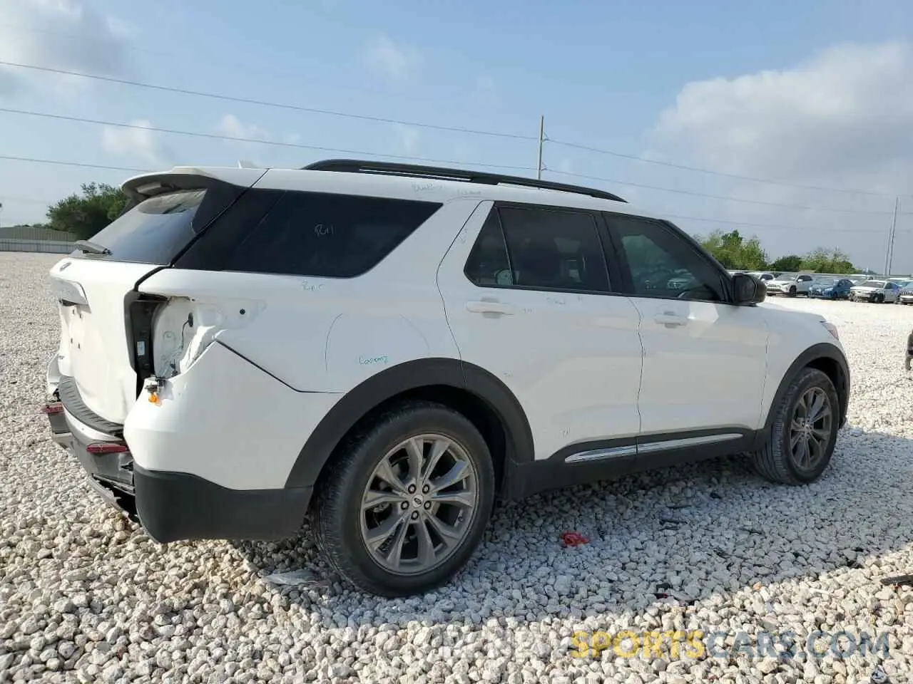3 fotografías del automóvil dañado 1FMSK7DH7NGC28406 FORD EXPLORER 2022