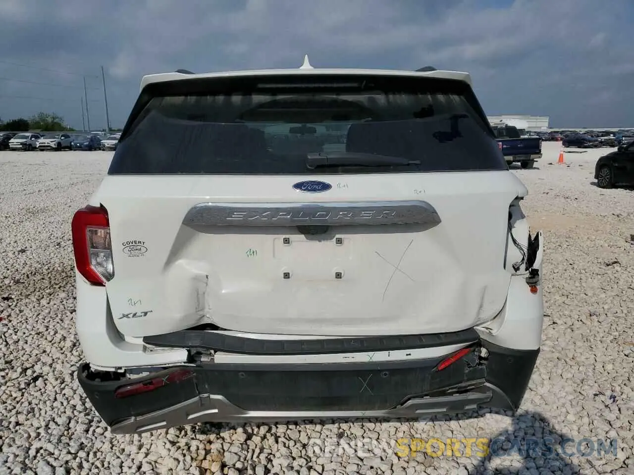 6 fotografías del automóvil dañado 1FMSK7DH7NGC28406 FORD EXPLORER 2022