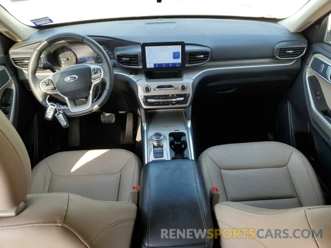 8 fotografías del automóvil dañado 1FMSK7DH7NGC28406 FORD EXPLORER 2022