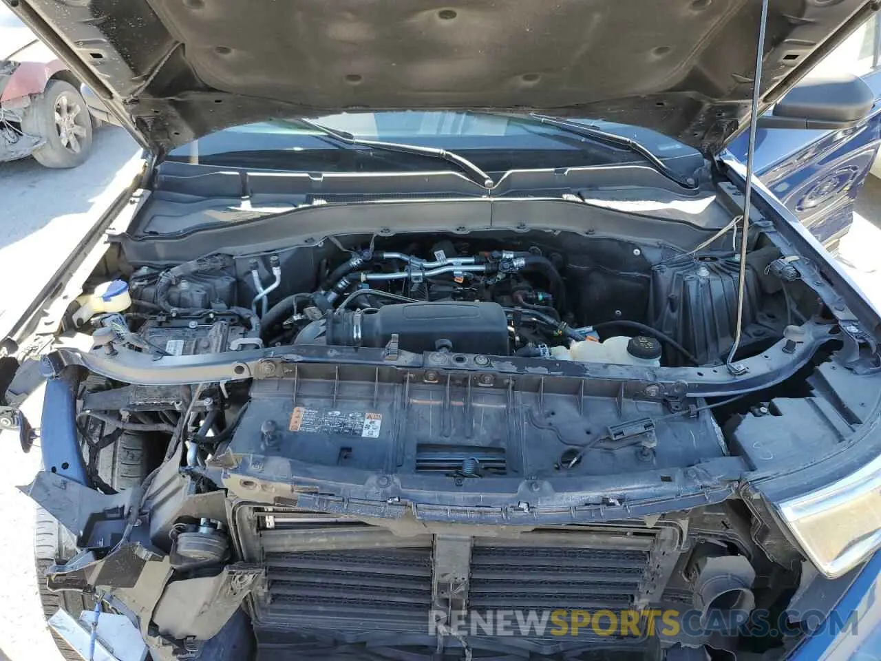 12 fotografías del automóvil dañado 1FMSK7DH8NGA10698 FORD EXPLORER 2022