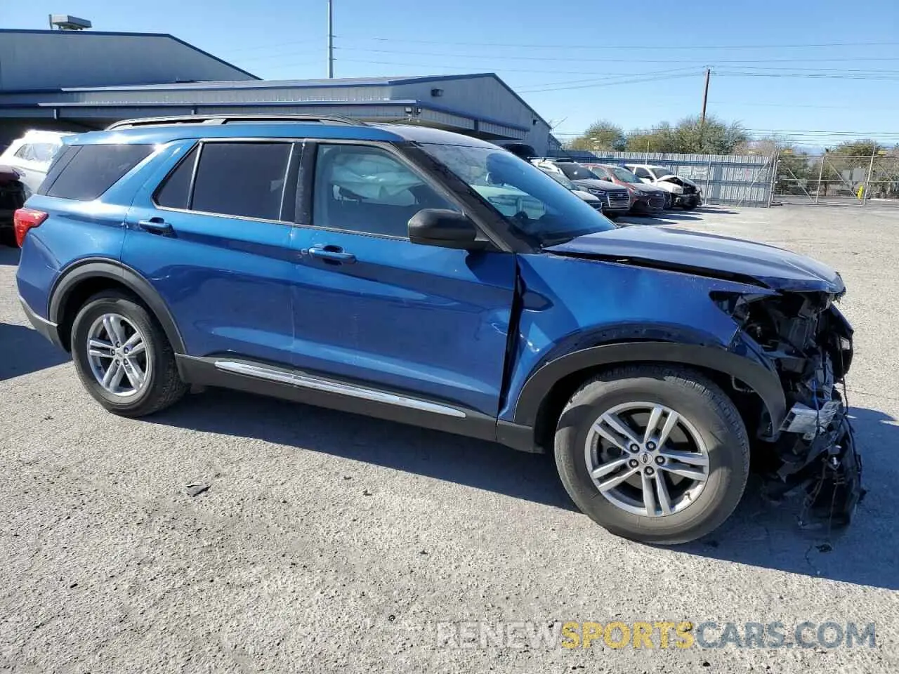 4 fotografías del automóvil dañado 1FMSK7DH8NGA10698 FORD EXPLORER 2022