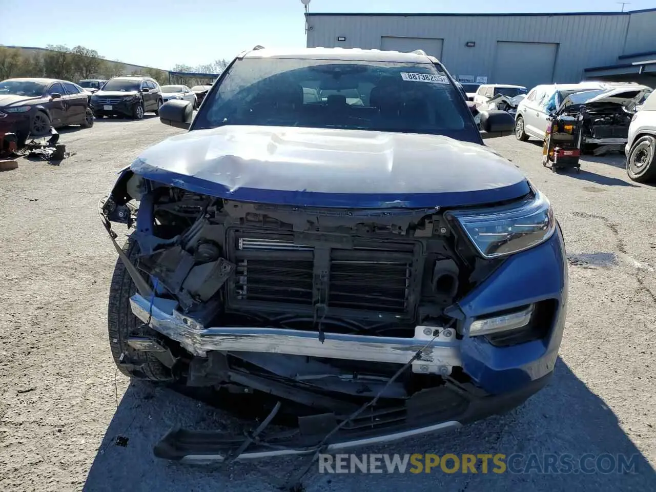 5 fotografías del automóvil dañado 1FMSK7DH8NGA10698 FORD EXPLORER 2022