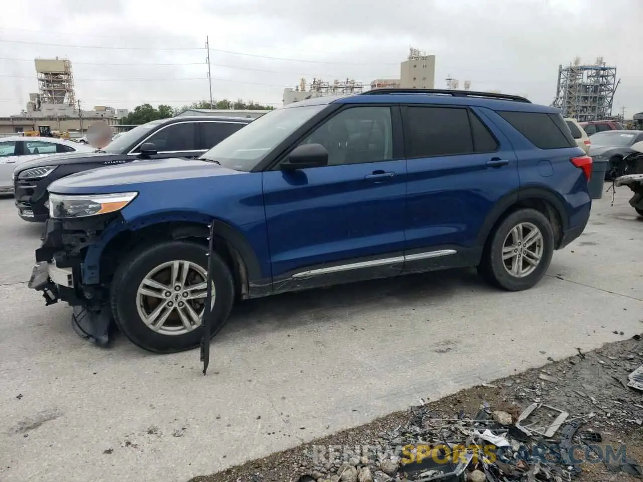 1 fotografías del automóvil dañado 1FMSK7DH9NGA81828 FORD EXPLORER 2022