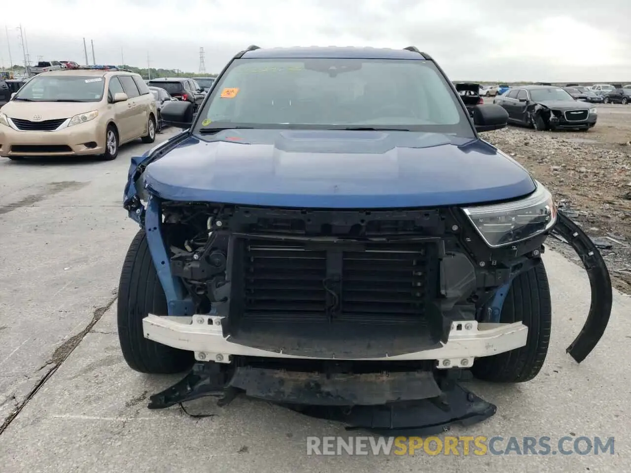 5 fotografías del automóvil dañado 1FMSK7DH9NGA81828 FORD EXPLORER 2022