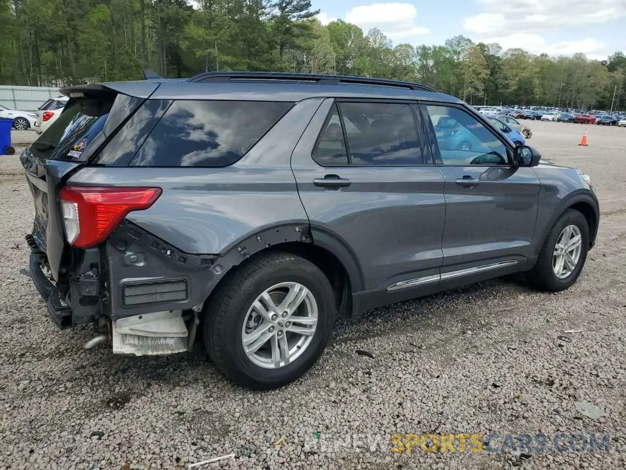 3 fotografías del automóvil dañado 1FMSK7DH9NGB64322 FORD EXPLORER 2022