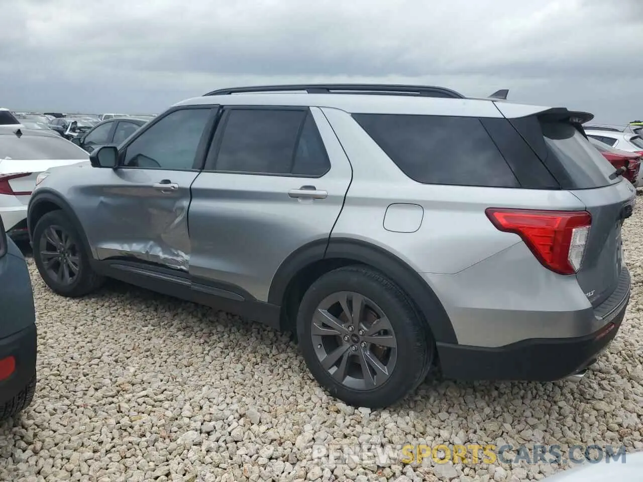 2 fotografías del automóvil dañado 1FMSK7DH9NGC41271 FORD EXPLORER 2022