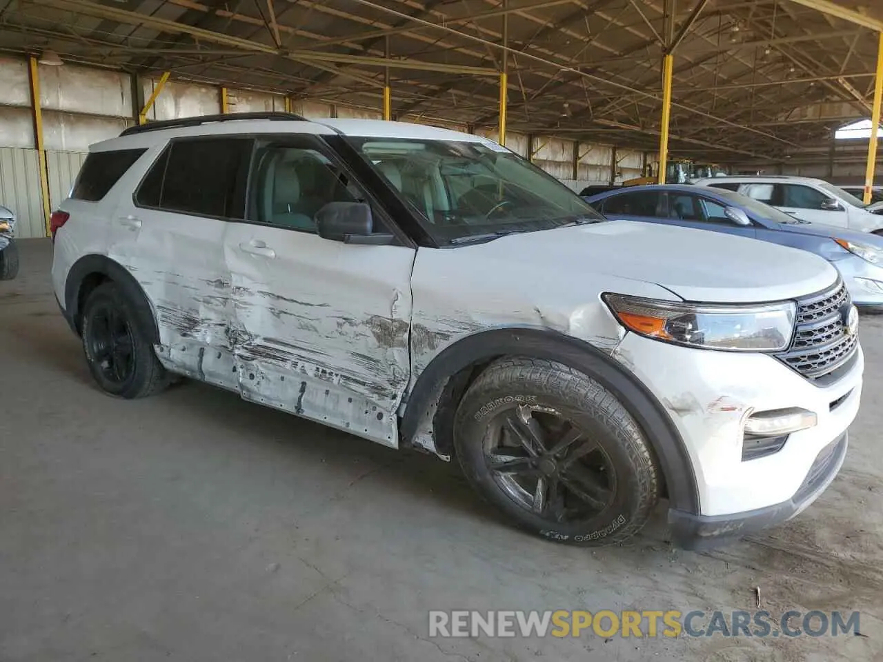 4 fotografías del automóvil dañado 1FMSK7DHXNGC02432 FORD EXPLORER 2022