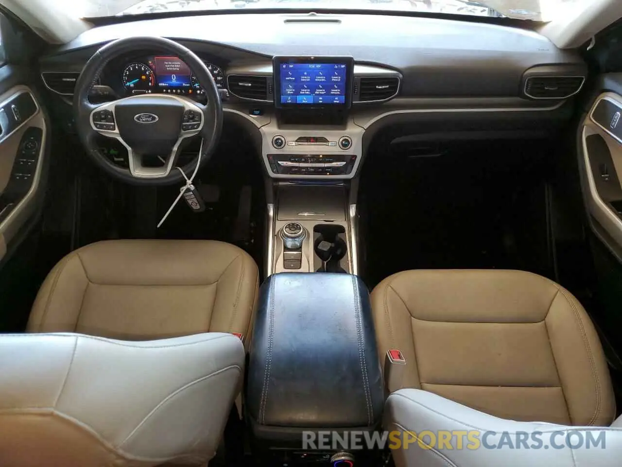 8 fotografías del automóvil dañado 1FMSK7DHXNGC02432 FORD EXPLORER 2022