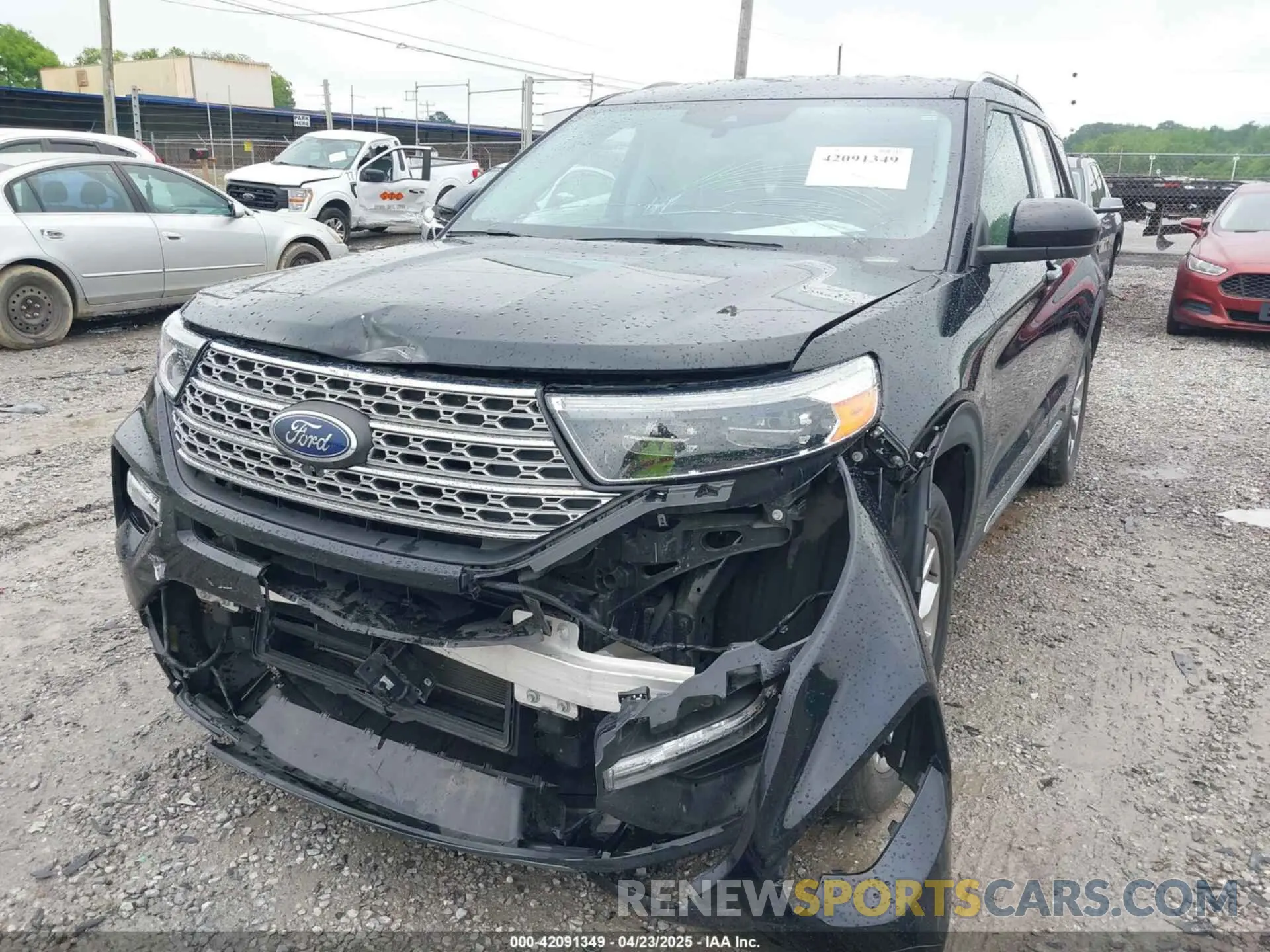 6 fotografías del automóvil dañado 1FMSK7FH0NGA30831 FORD EXPLORER 2022
