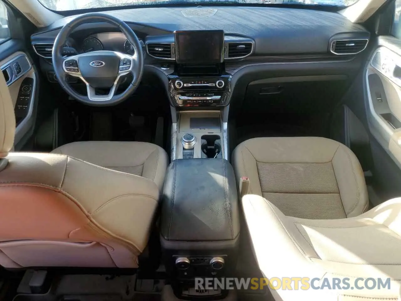 8 fotografías del automóvil dañado 1FMSK7FH2NGA56590 FORD EXPLORER 2022