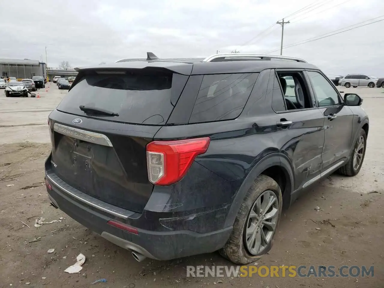 3 fotografías del automóvil dañado 1FMSK7FH2NGA62728 FORD EXPLORER 2022