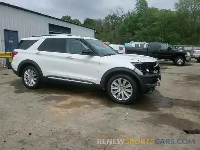 15 fotografías del automóvil dañado 1FMSK7FH3NGA24327 FORD EXPLORER 2022