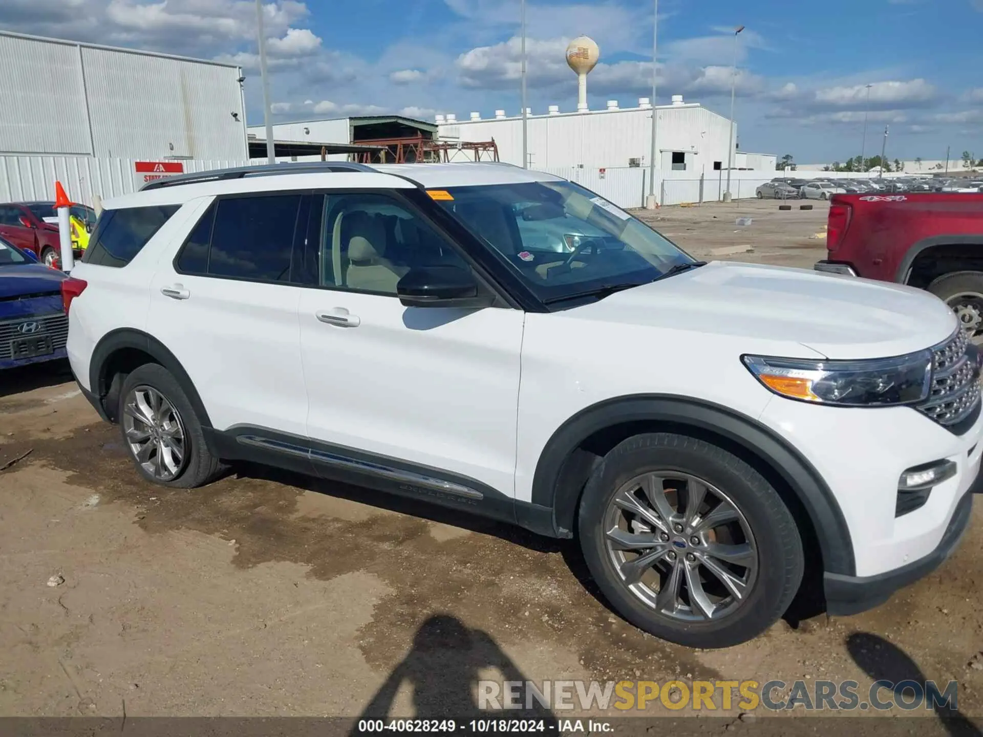 14 fotografías del automóvil dañado 1FMSK7FH4NGA56431 FORD EXPLORER 2022