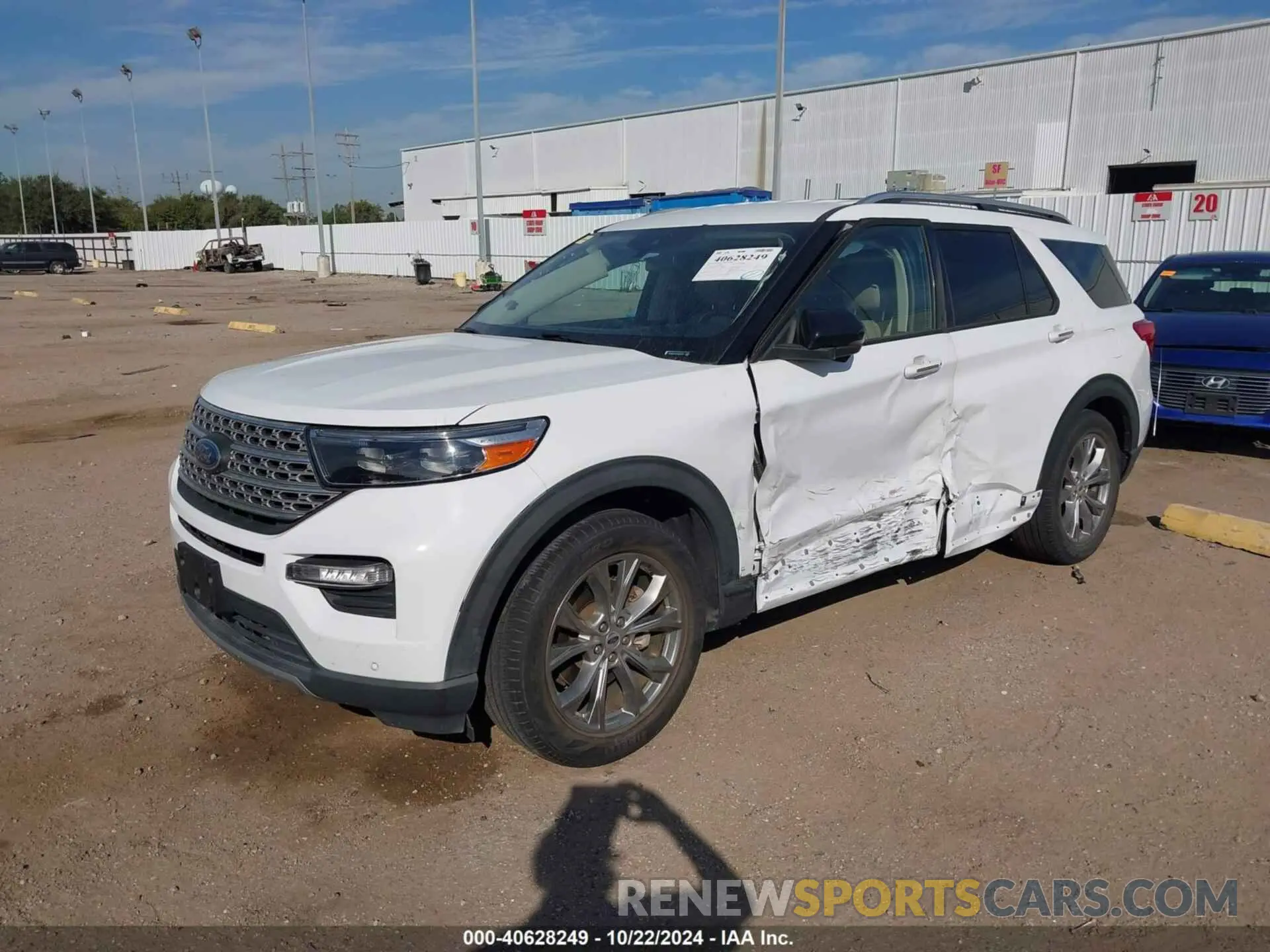 2 fotografías del automóvil dañado 1FMSK7FH4NGA56431 FORD EXPLORER 2022