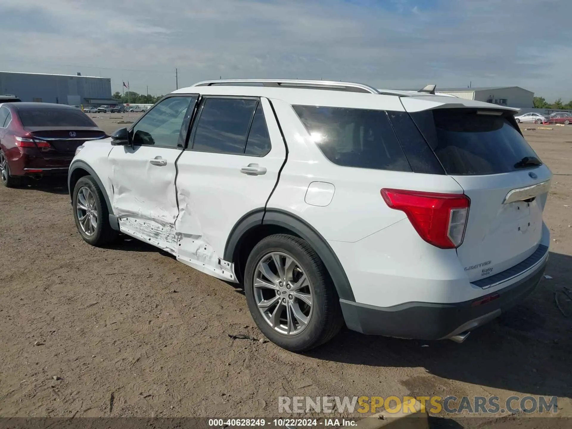 3 fotografías del automóvil dañado 1FMSK7FH4NGA56431 FORD EXPLORER 2022