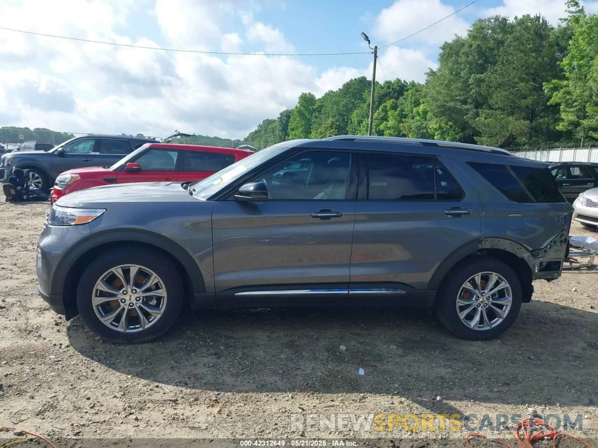 15 fotografías del automóvil dañado 1FMSK7FH4NGA90188 FORD EXPLORER 2022