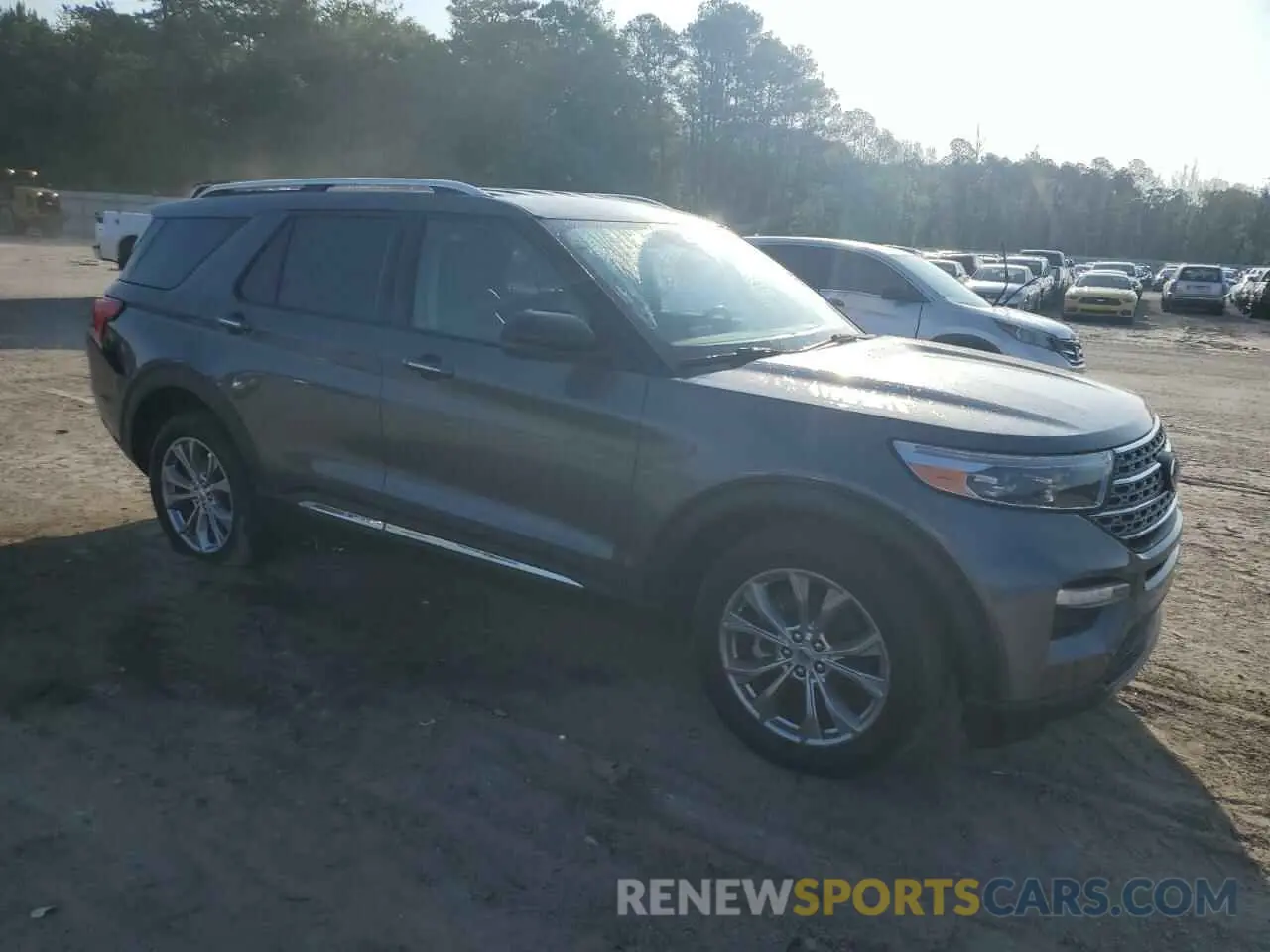 4 fotografías del automóvil dañado 1FMSK7FH5NGA55644 FORD EXPLORER 2022