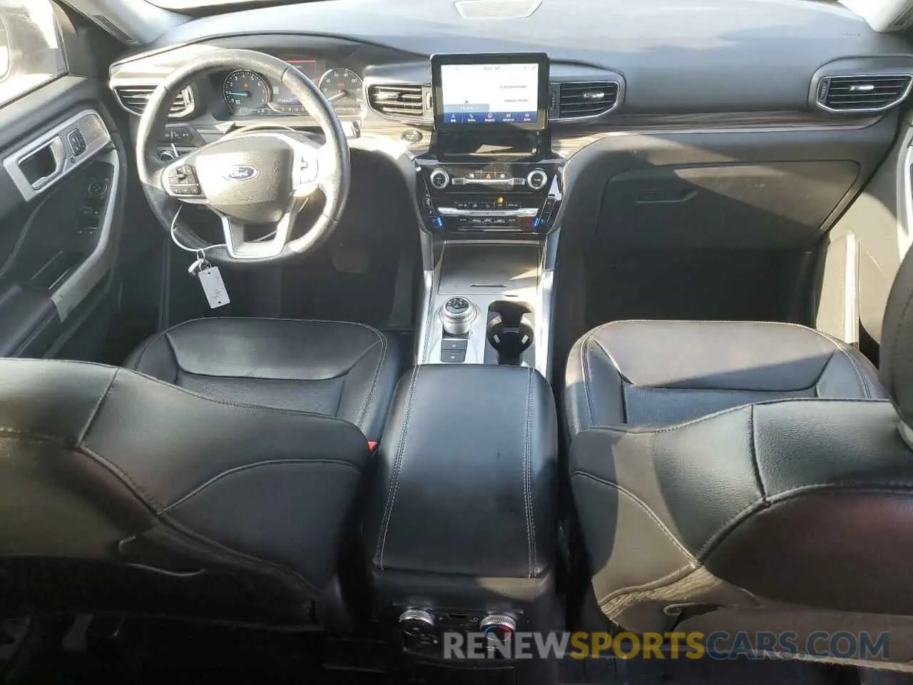 8 fotografías del automóvil dañado 1FMSK7FH5NGA55644 FORD EXPLORER 2022