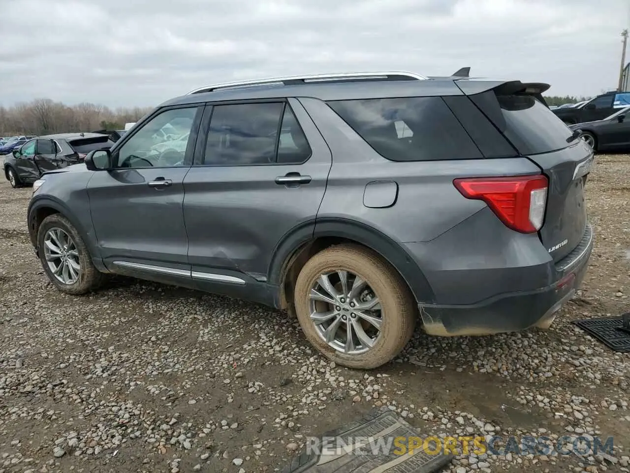 2 fotografías del automóvil dañado 1FMSK7FH6NGA33863 FORD EXPLORER 2022