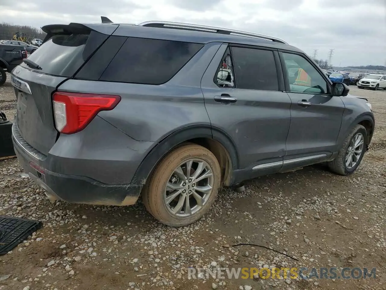 3 fotografías del automóvil dañado 1FMSK7FH6NGA33863 FORD EXPLORER 2022