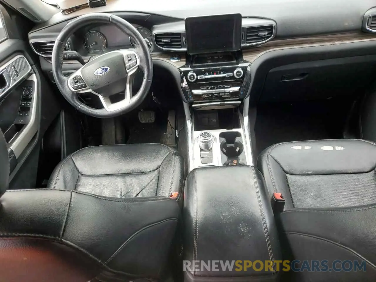 8 fotografías del automóvil dañado 1FMSK7FH6NGA33863 FORD EXPLORER 2022