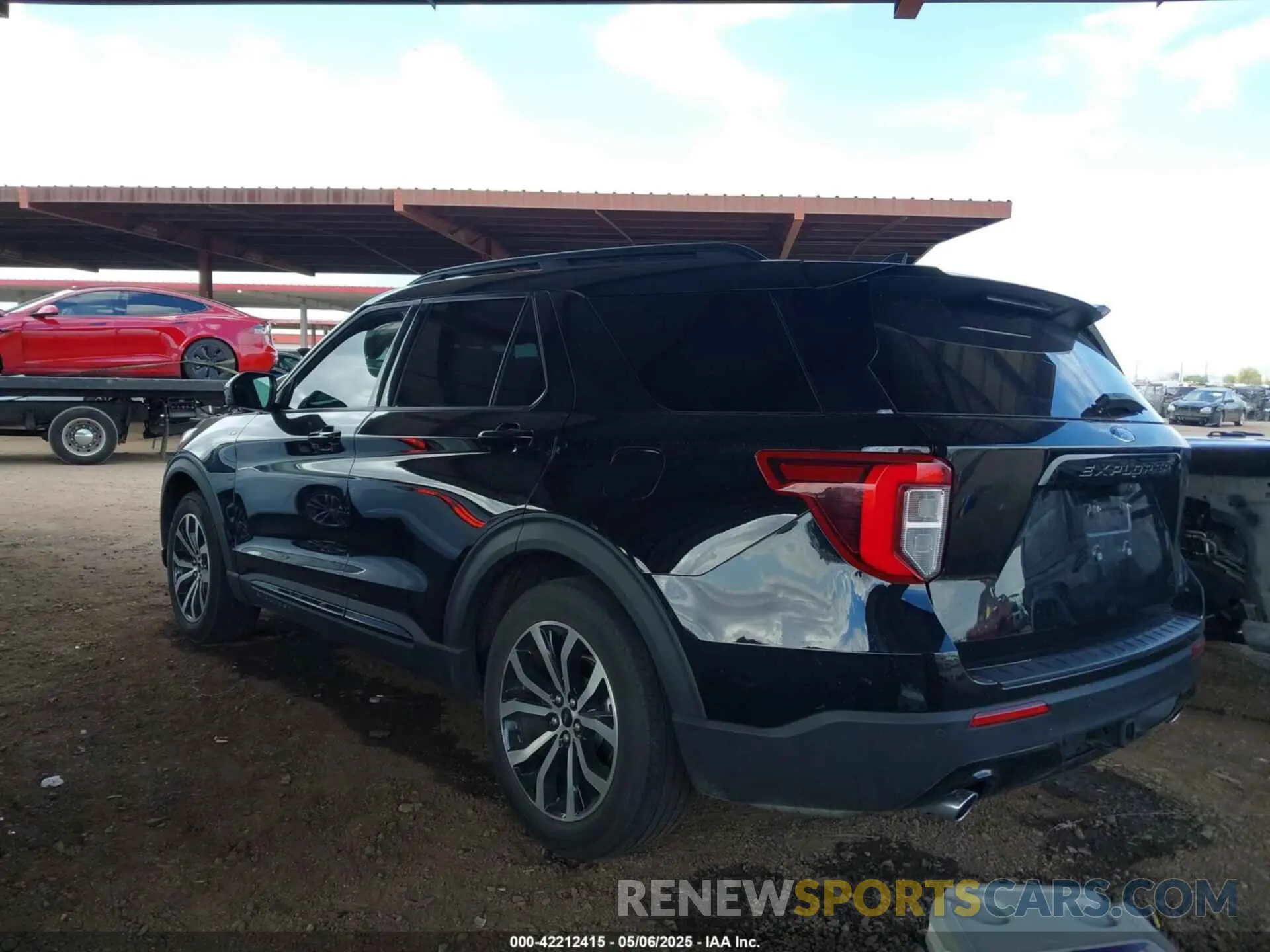 3 fotografías del automóvil dañado 1FMSK7KH5NGA21032 FORD EXPLORER 2022