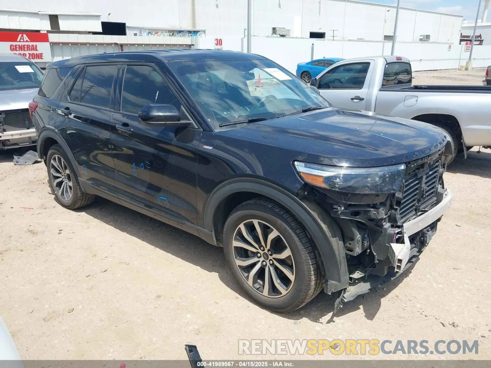 1 fotografías del automóvil dañado 1FMSK7KH7NGB05501 FORD EXPLORER 2022