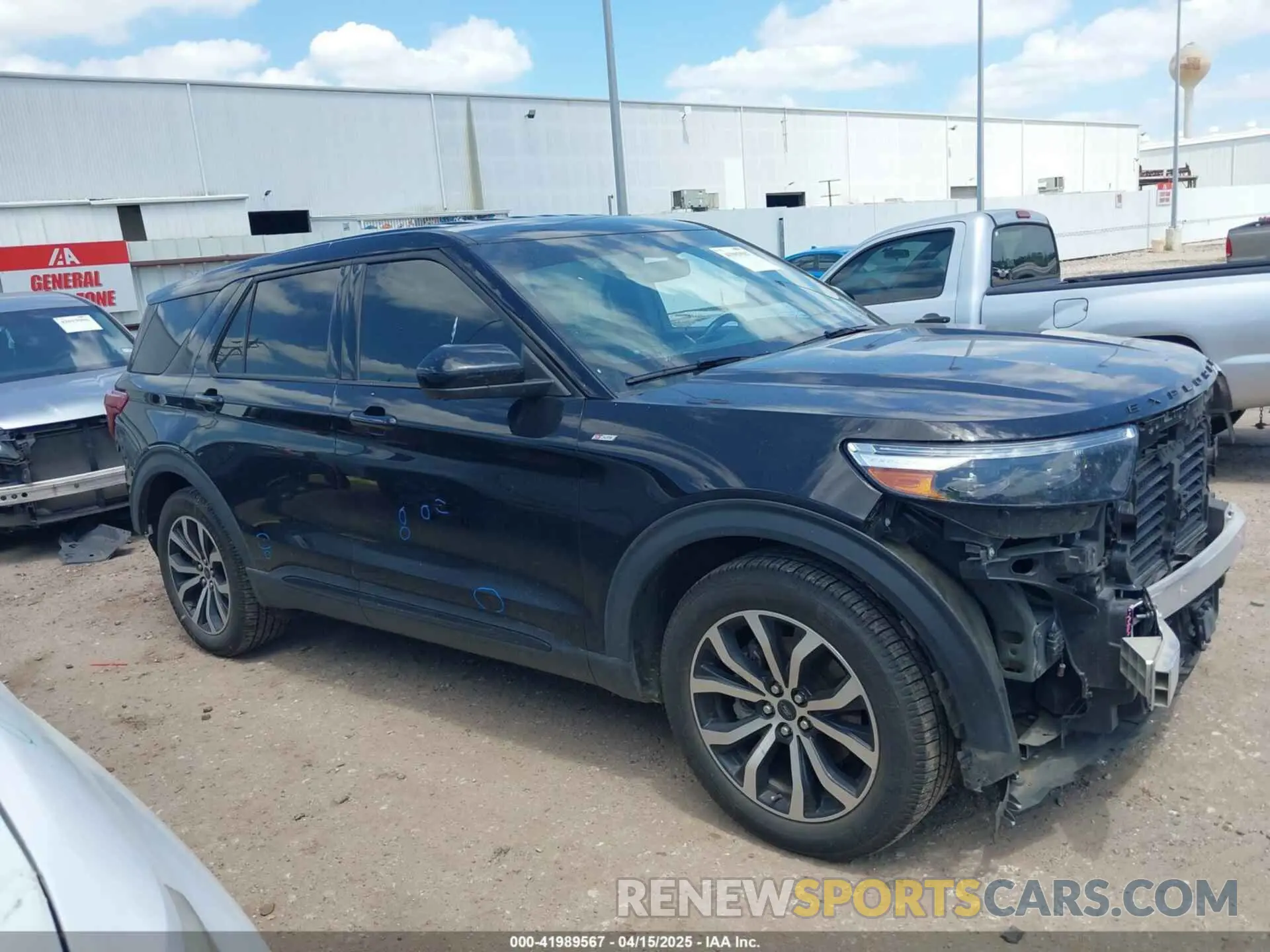 14 fotografías del automóvil dañado 1FMSK7KH7NGB05501 FORD EXPLORER 2022