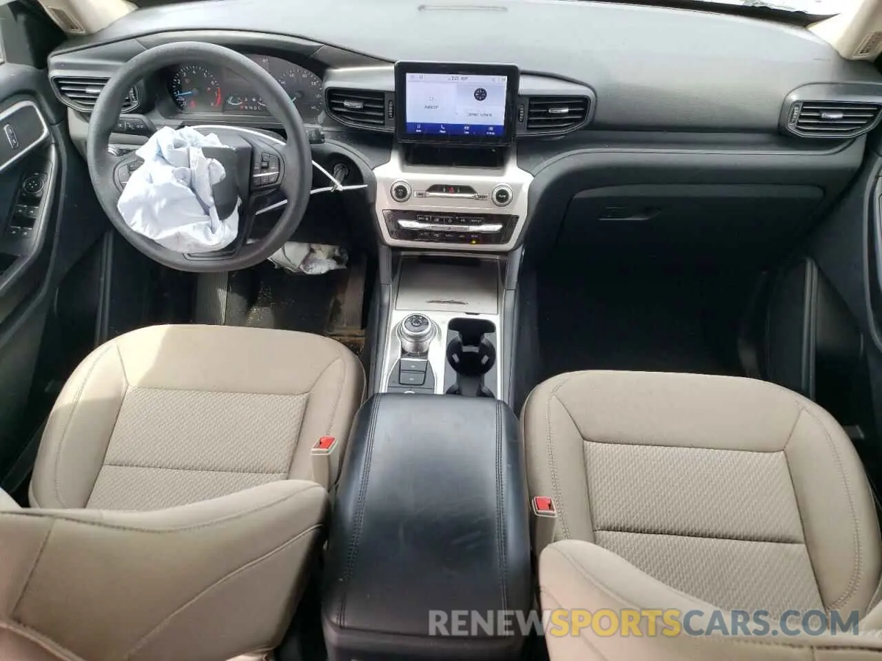 8 fotografías del automóvil dañado 1FMSK8BB0NGB77593 FORD EXPLORER 2022