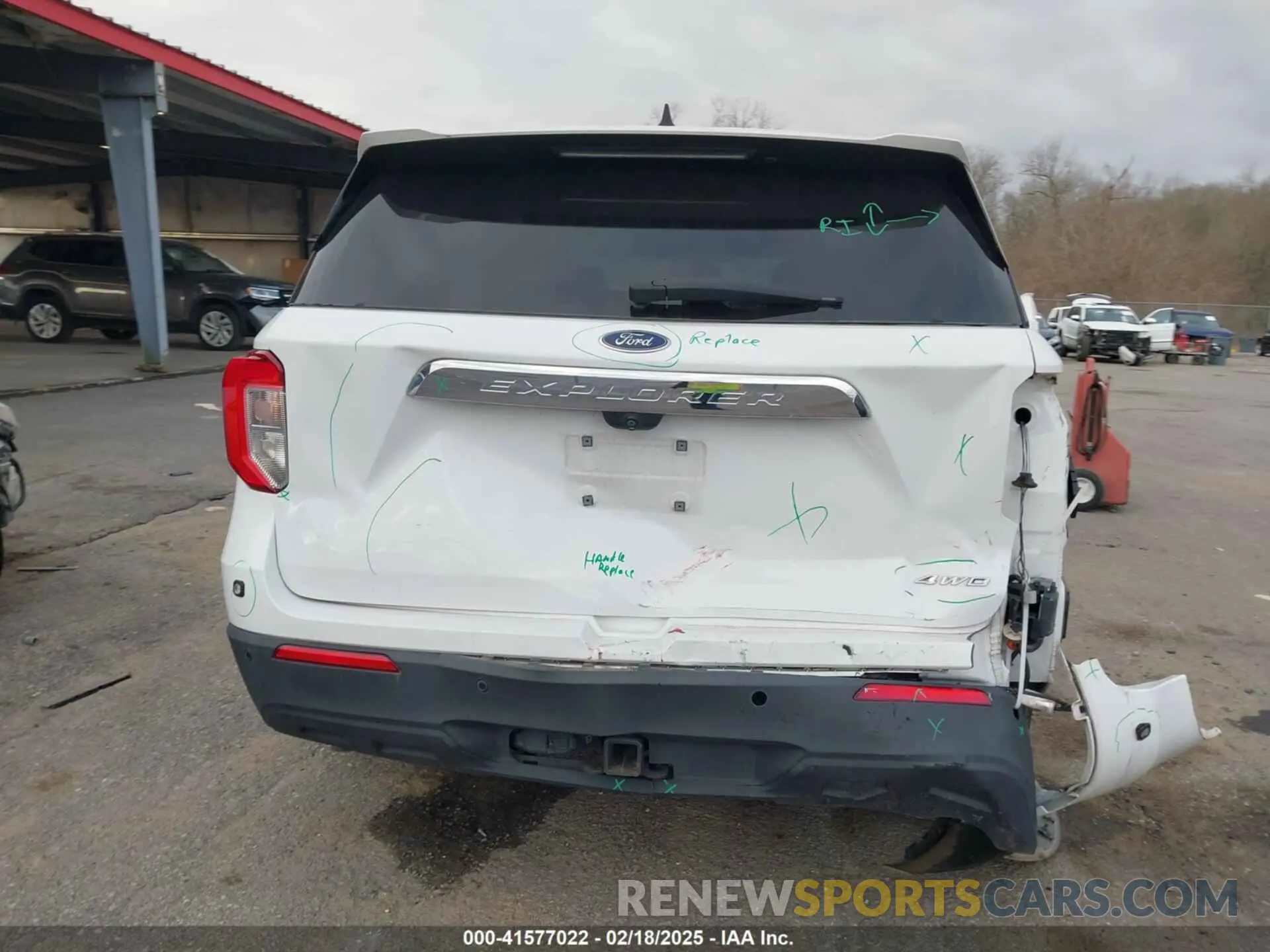 16 fotografías del automóvil dañado 1FMSK8BB8NGA06672 FORD EXPLORER 2022