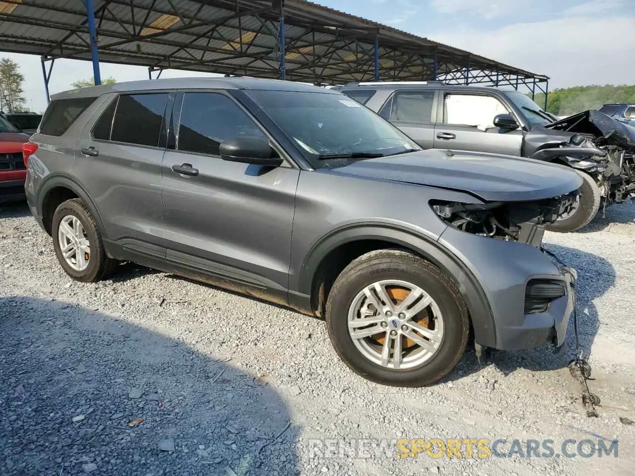 4 fotografías del automóvil dañado 1FMSK8BB8NGB03015 FORD EXPLORER 2022