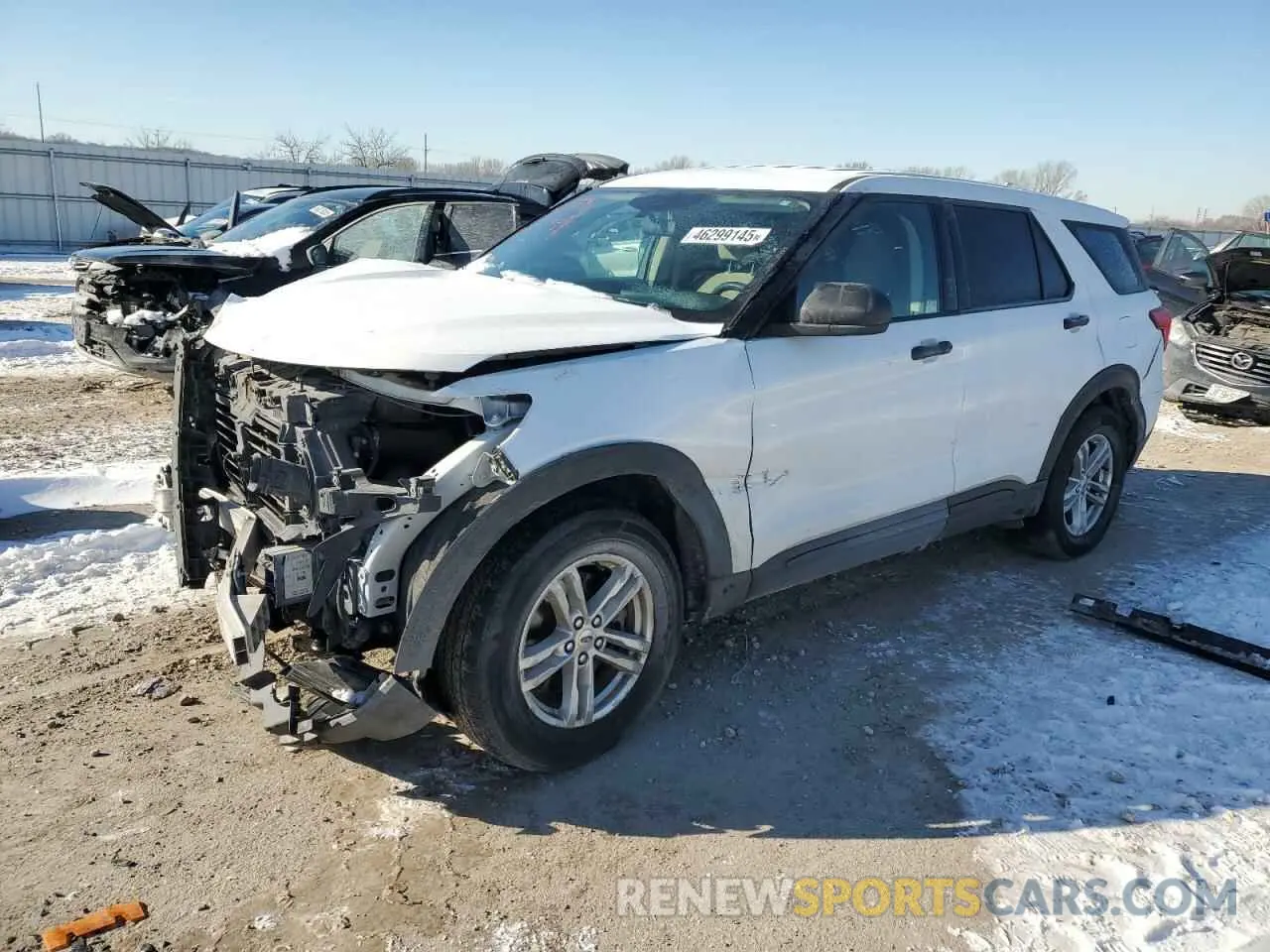 1 fotografías del automóvil dañado 1FMSK8BHXNGA00439 FORD EXPLORER 2022
