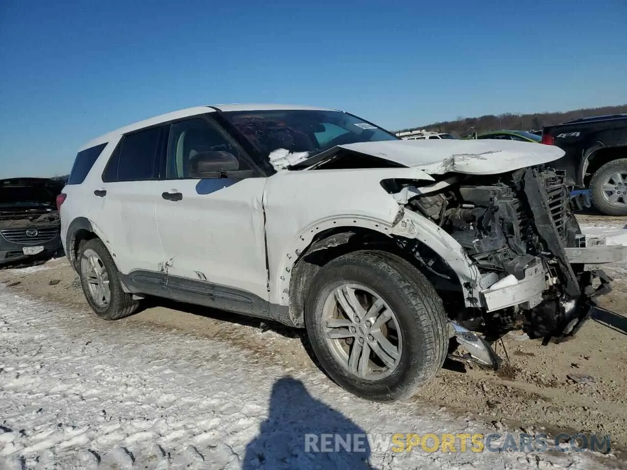 4 fotografías del automóvil dañado 1FMSK8BHXNGA00439 FORD EXPLORER 2022