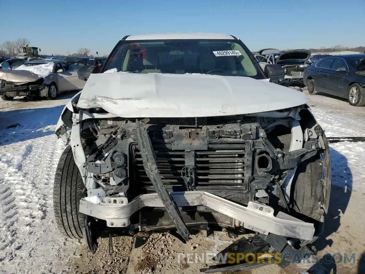 5 fotografías del automóvil dañado 1FMSK8BHXNGA00439 FORD EXPLORER 2022
